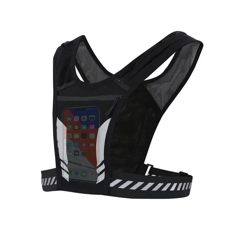Running vest phone holder